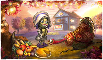 24 ноября - День Благодарения Зомби Ферма