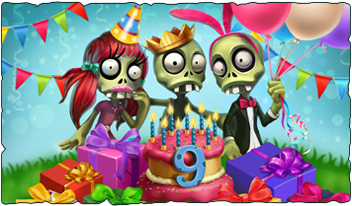 23 августа - День рождения Vizor Interactive Зомби Ферма