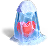 Постройка Рубиновое ледяное сердце игры Зомби Ферма Мания