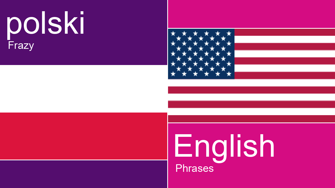 Учим английский язык на польском языке - Język angielski