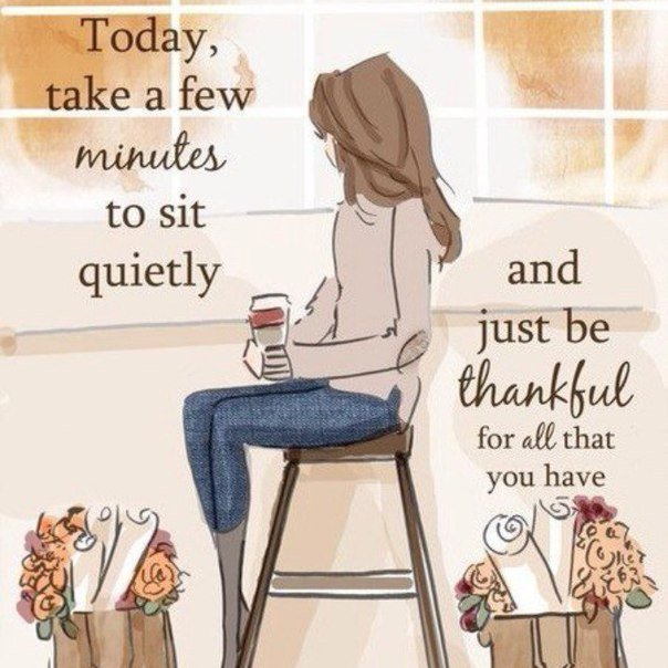 Today, take a few minutes